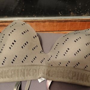 PINK Victoria's Secret Gray Bra